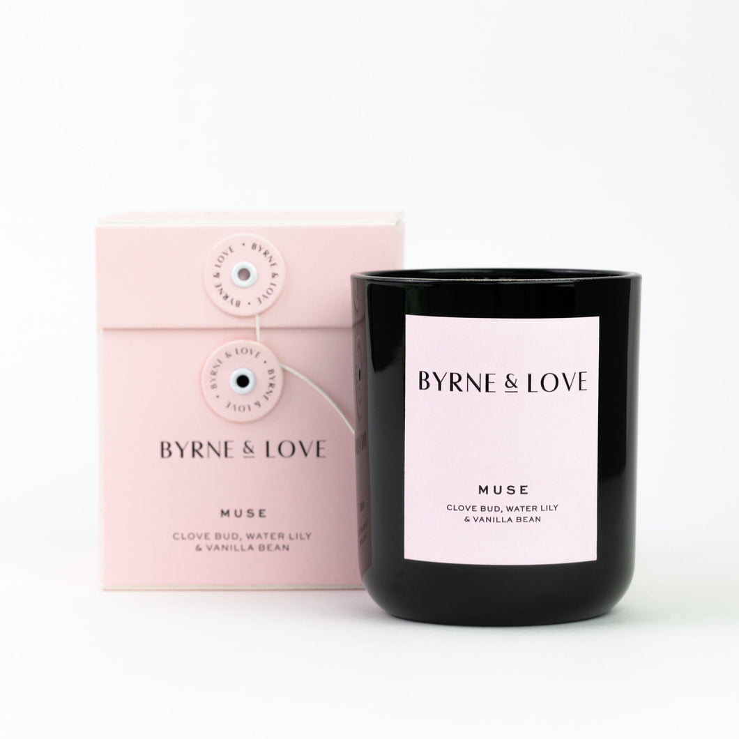 Byrne & Love - Luxury Soy Candle - Muse